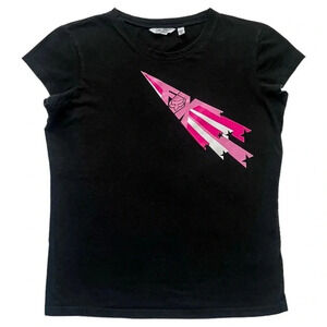 Vintage Y2K Fox Baby Tee